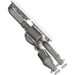 MagnaFlow Exhaust Products - MagnaFlow 50603 Direct Fit Catalytic Converter 49 State - Image 2