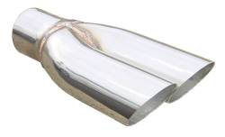 Pypes Performance Exhaust - Pypes EVT19 2.5" Stainless Exhaust Splitter Tip Set for 67-71 Pontiac GTO Mach - Image 1