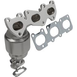 MagnaFlow Exhaust Products - MagnaFlow 52743 Manifold Catalytic Converter for Hyundai & Kia - Image 1