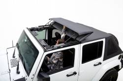 Rugged Ridge - Rugged Ridge 13861.35 Voyager Top Blk Diamond Sail Cloth Tint for 07-18 JKU 4DR - Image 12