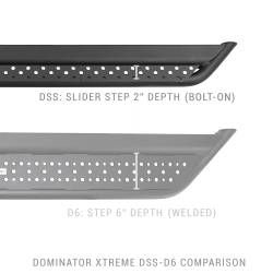 Go Rhino - Go Rhino DSS60052T Dominator Xtreme DSS Sliders/Side Steps - Image 2
