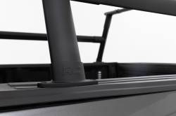 Rough Country Suspension Systems - Rough Country 10406 Aluminum Cargo Bed Rack Black for 15-25 Ford F150 5.5' - Image 6