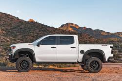 Rough Country Suspension Systems - Rough Country F-C12211-GBA Blk Pocket Fender Flares for 22-26 Silv 1500 2WD/4WD - Image 2