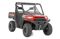 Rough Country Suspension Systems - Rough Country Front Winch Mount Kit Black for Polaris Ranger XP 1000 93036 - Image 1
