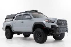 Rough Country Suspension Systems - Rough Country 73115 Aluminum Cargo Carrier Bed Rack Black for Tacoma 5' Bed - Image 3