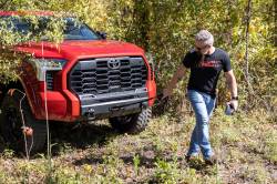 Rough Country Suspension Systems - Rough Country RS178 Tree Saver Winch Strap 2.5" x 8' 30K Gray - Image 4