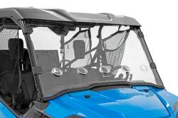 Rough Country Suspension Systems - Rough Country 98262020 Front UTV Vented Full Windshield for Honda Pioneer 1000 - Image 1