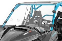 Rough Country Suspension Systems - Rough Country 98231830 Front UTV Vented Windshield for Can-Am Maverick/Max - Image 1