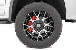 Rough Country Suspension Systems - Rough Country 71108 Bolt-On Front/Rear Caliper Covers Red for 13-22 Super Duty - Image 4