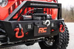 Rough Country Suspension Systems - Rough Country RS124 Quick Release Hawse License Plate Mount Bracket Black - Image 5
