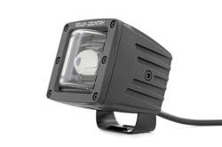 Rough Country Suspension Systems - Rough Country 70907A Black Series 2" LED Pod Lights SAE Fog-Amber Pair - Image 2