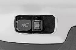 Rough Country Suspension Systems - Rough Country 70907A Black Series 2" LED Pod Lights SAE Fog-Amber Pair - Image 4