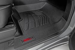 Rough Country Suspension Systems - Rough Country Front Floor Liners Black 19-24 Silverado/Sierra SM2161 - Image 4