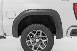 Rough Country Suspension Systems - Rough Country F-C11950A Black Pocket Fender Flares for 19-26 GMC Sierra 1500 - Image 3
