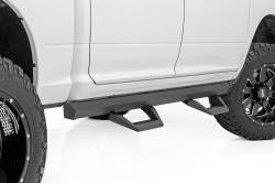 Rough Country Suspension Systems - Rough Country 31011A SRX2 Drop Step Nerf Bars Black for 09-18 Ram Trucks Crew - Image 2