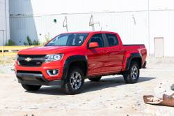 Rough Country Suspension Systems - Rough Country F-C11511A Black Pocket Fender Flares for 15-22 Chevy Colorado 5' - Image 5