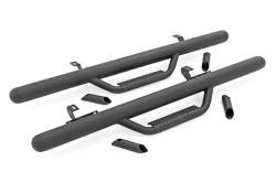 Rough Country Suspension Systems - Rough Country 3" Drop Step Nerf Bars Black for Jeep Wrangler JK 2DR RCJ1846A - Image 5