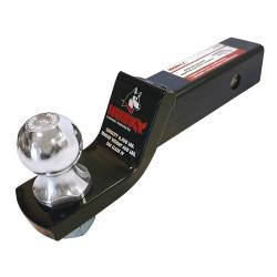 Husky Towing - Husky Towing 31366 2" Class III Ball Mount 2" Drop w/2" Hitch Ball - Image 1