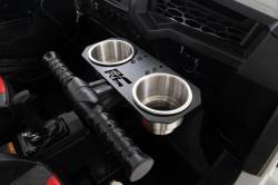 Rough Country Suspension Systems - Rough Country 93058 Passenger Grip Cup Holder Kit Black for Polaris RZR - Image 3