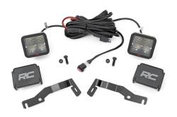 Rough Country Suspension Systems - Rough Country 72107 A-Pillar 2" LED Ditch Light Kit-Spot for 24-26 Toyota Tacoma - Image 2