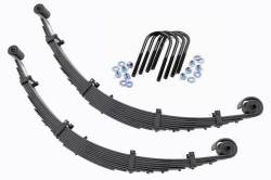 Rough Country 8073Kit Front Leaf Spring Kit 8" Lift for 99-04 F250/F350 SD 4WD