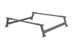 Rough Country Suspension Systems - Rough Country 10407 Aluminum Cargo Bed Rack Black 15-25 Ford F150 5.5' - Image 5