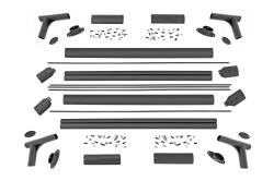 Rough Country Suspension Systems - Rough Country 10407 Aluminum Cargo Bed Rack Black 15-25 Ford F150 5.5' - Image 6