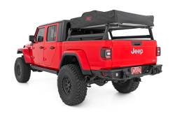 Rough Country Suspension Systems - Rough Country 10644 Aluminum Cargo Carrier Bed Rack Black for Gladiator 5' Bed - Image 2
