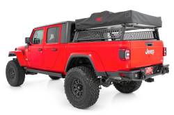 Rough Country Suspension Systems - Rough Country 10644 Aluminum Cargo Carrier Bed Rack Black for Gladiator 5' Bed - Image 3