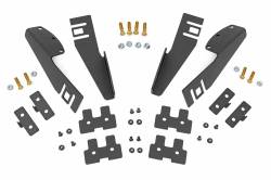 Rough Country Suspension Systems - Rough Country Universal Clamp-On Bed Rack Mount Kit Black 99078 - Image 4