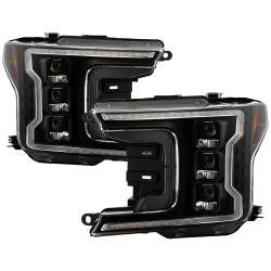 Spyder Auto - Spyder Auto 5088475 High-power LED Module Headlights Chrome for 18-20 Ford F150 - Image 1