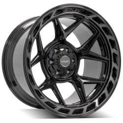 4PLAY - 4PLAY Wheels 4P55 20x12 6x5.5/135 -44mm Black/Machine 4P55-20120-6D55-44BBT - Image 1