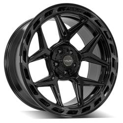4PLAY - 4PLAY Wheels 4P55 22x10 5x5.0/5.5 -18mm Black/Machine 4P55-22100-5D55-18BBT - Image 1