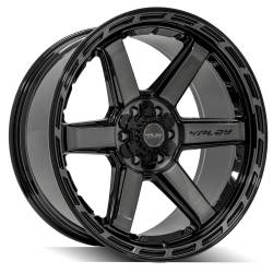 4PLAY - 4PLAY Wheels 4P63 22x10 6x5.5/135 -18mm Black/Machine 4P63-22100-6D55-18BBT - Image 1