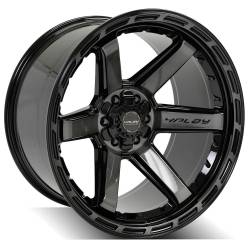 4PLAY - 4PLAY Wheels 4P63 22x12 6x5.5/135 -44mm Black/Machine 4P63-22120-6D55-44BBT - Image 1