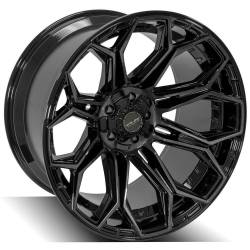 4PLAY - 4PLAY Wheels 4P83 22x12 5x5.0/5.5 -44mm Black/Machine 4P83-22120-5D55-44BBT - Image 3