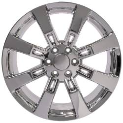 OE Wheels LLC - OE Wheels CA82 22x9 6x5.5 31mm Chrome CA82-22090-6550-31C - Image 2