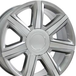 OE Wheels LLC - OE Wheels CA87 22x9 6x5.5 31mm Hyper Silver CA87-22090-6550-31HS-ic - Image 3