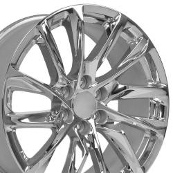 OE Wheels LLC - OE Wheels CA90-22090-6550-28C CA90 22x9 6x5.5 28mm Chrome - Image 3