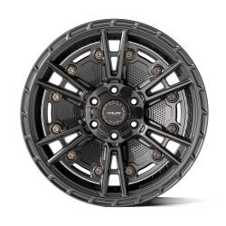 4PLAY - 4PLAY Wheels 4PS01 17x9 5x5.0/5.5 -6mm Satin Black 4PS01-17090-5D55-6B1 - Image 2
