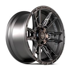 4PLAY - 4PLAY Wheels 4PS20 17x9 6x5.5/135 -6mm Satin Black 4PS20-17090-6D55-6B1 - Image 1