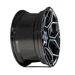 4PLAY - 4PLAY Wheels 4PS26 20x9 6x5.5/135 -6mm Black/Machine 4PS26-20090-6D55-6BBT - Image 3