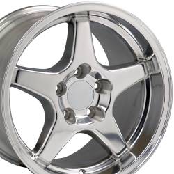 OE Wheels LLC - OE Wheels CV01 17x11 5x4.75 50mm Polished CV01-17110-5475-50P - Image 1