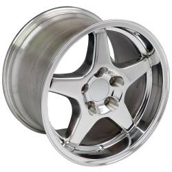 OE Wheels LLC - OE Wheels CV01 17x11 5x4.75 50mm Polished CV01-17110-5475-50P - Image 2