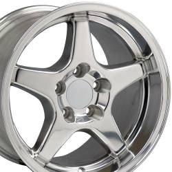 OE Wheels LLC - OE Wheels CV01 17x11 5x4.75 50mm Polished CV01-17110-5475-50P - Image 3