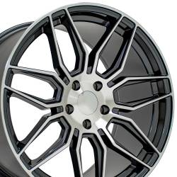 OE Wheels LLC - OE Wheels CV03 20x11 5x120 64mm Gunmetal/Machined CV03D-20110-5120-64MG - Image 3