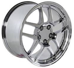OE Wheels LLC - OE Wheels CV04 17x9.5 5x4.75 54mm Chrome CV04-17095-5475-54C - Image 3