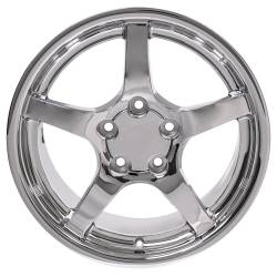 OE Wheels LLC - OE Wheels CV05 18x9.5 5x4.75 54mm Chrome CV05-D18095-5475-54C - Image 2