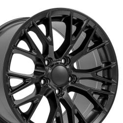 OE Wheels CV22 17x9.5 5x4.75 54mm Satin Black CV22-17095-5475-54B1