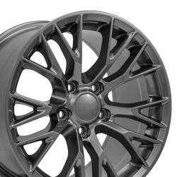 OE Wheels CV22 17x9.5 5x4.75 54mm Gunmetal CV22-17095-5475-54G